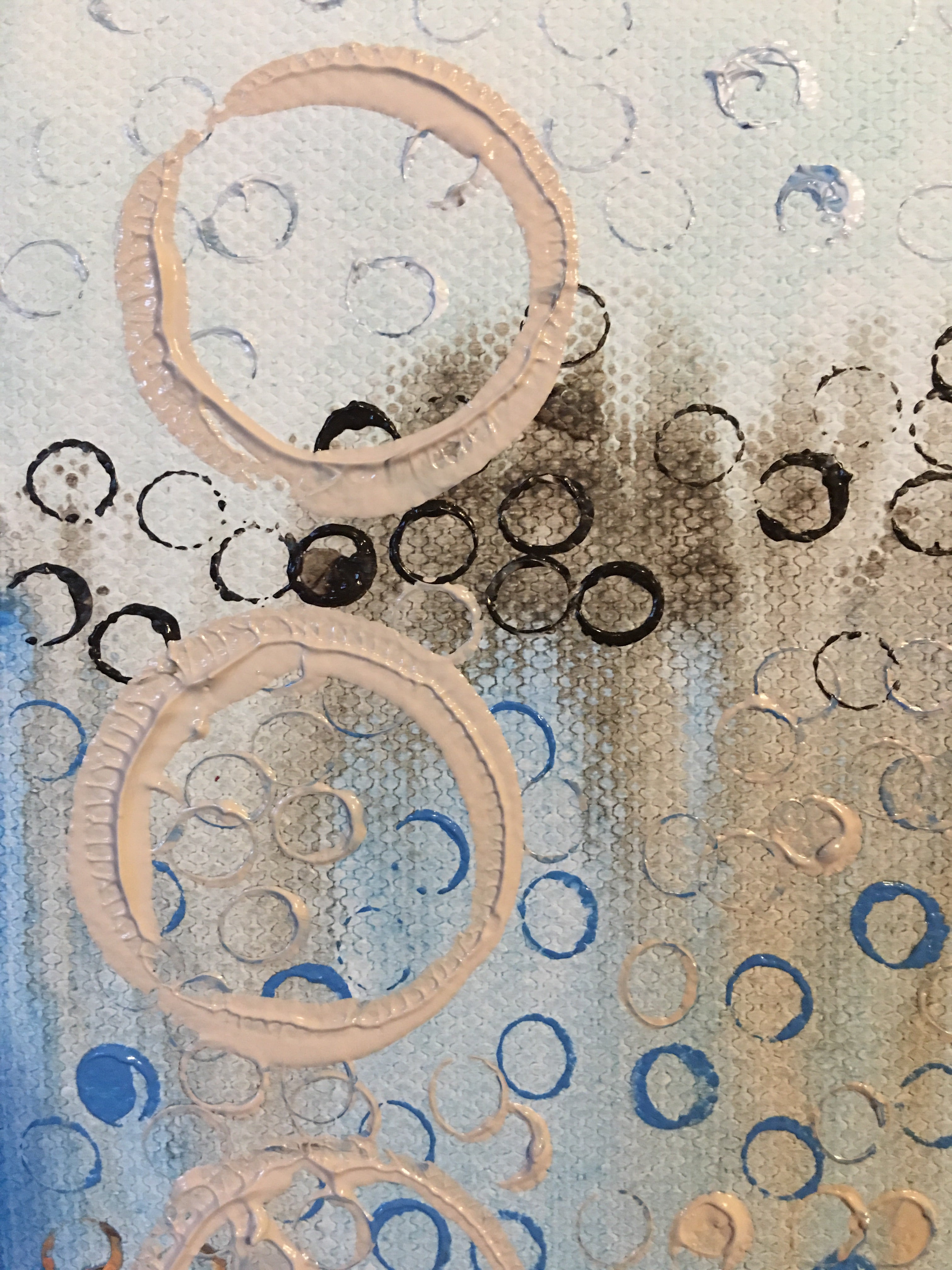 abstract water on circles 